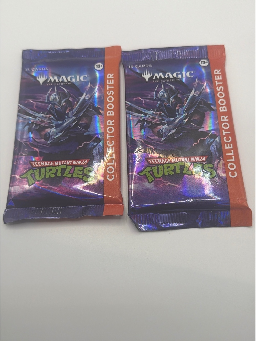 2- Magic The Gathering Teenage Mutant Ninja Turtles Collector Booster Packa